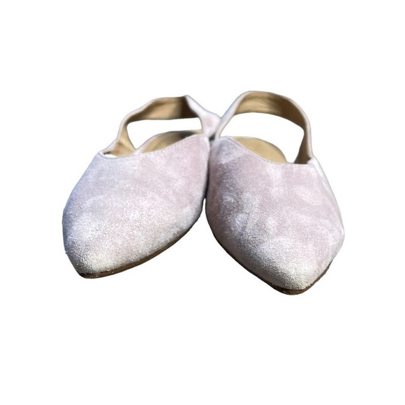 MADEWELL AVA SLINGBACK FLATS BLUSH PINK SHOES SIZE 7.5 - Picture 3 of 9